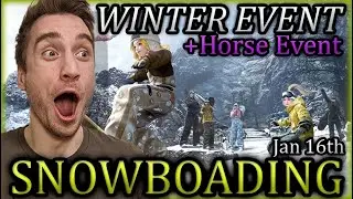 NEW Massive Winter Event with Snowboading & Horse Event | BDO Events
