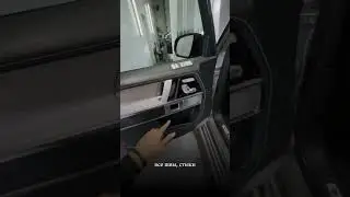 Процесс детейлинг работ по Mercedes G-class в GP Detailing