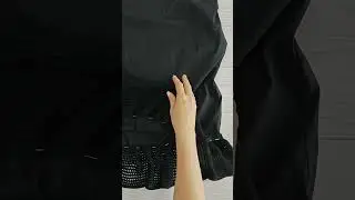 Ткань плюс крючок (удлиняю короткое платье)