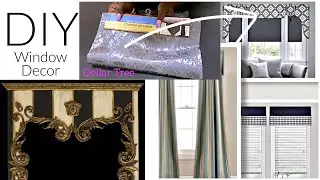 3 NO SEW DOLLAR TREE WINDOW COVER IDEAS TO TRYOUT!