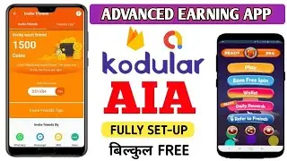 Free Aia | Advance Earning App Aia Free | Kodular | Task Earning App Aia