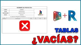 Galería BIM | Dynamo Script - Eliminar tablas vacías