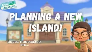 Planning a New Island! ✿ Codes, Moodboard, etc... | Animal Crossing New Horizons 