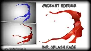 Creative Editing- INk / Splash Face - SpeedArt - by PAP Creation