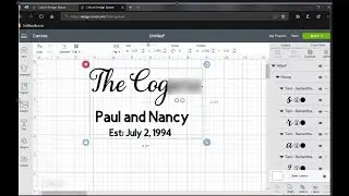 Centering and Changing Text Size in Cricut Design Space