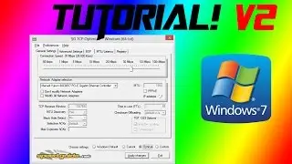 Updated Version Of How To Use TCP Optimzer For Windows 7 & 8