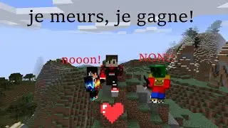 minecraft mais si je meurs je gagne (ft: ByrozZ et Creepix)