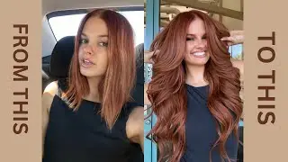 GETTING THE HAIR TRANSFORMATION OF MY LIFE 😭🤎 full vlog hehehe