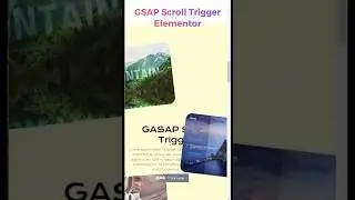 GSAP Scroll Trigger Animation 
