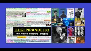 ✅ LUIGI PIRANDELLO vita, opere, poetica e pensiero - riassunto semplice x superiori