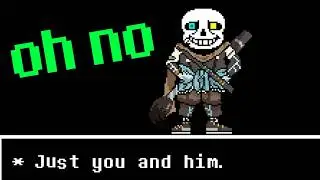 Undertale, but you fight GOD...