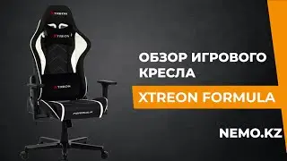 Игровое кресло Xtreon Formula черно белый