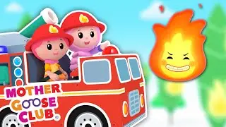 Fire Engine, Fire Engine + More | Mother Goose Club Cartoons 