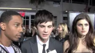 Alexandra Daddario, Logan Lerman Interview - Percy Jackson