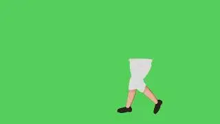 ANIMATION MAN WALKING GREEN SCREEN VIDEO || FREE TO USE VIDEO