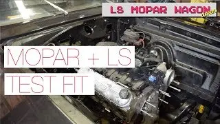 PoF // Ep 59 - LS test fit in my 1966 Coronet Wagon