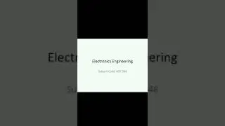 Introduction to Electronics Engineering