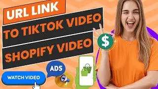 Tiktok & Shopify Products URL Link to Video Instantly for FREE #tiktokvideo #shopifyads