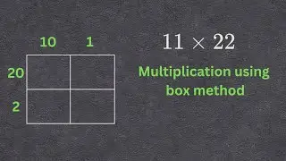 Multiplication Using the Box Method | Primary School Math | Maths with Heraa