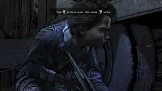 Telltale the walking dead: psycho Minnie fight and violets death