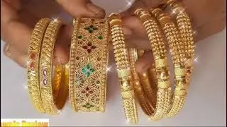 #gold #goldbangles #jewellery #jewellarycollection #fashion #bangles