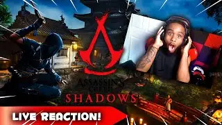 Shocking Assassins Creed Shadows Reveal | Watch My Reaction