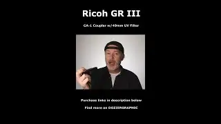 Ricoh GR III Sensor Dust Prevention Hack 