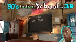 Making of My Childhood School | 1987 | Retro vintage 80s school in Blender (Tutorial)