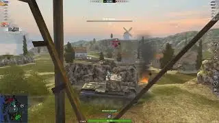 World of tank blitz (wotb) KV-2 ACE(M) Gameplay - 4.2k dmg
