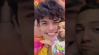 Lucas Rangel e namorado