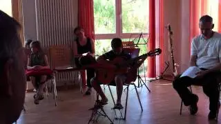 Zeid Tajo playing Guitar ( 8 years old )