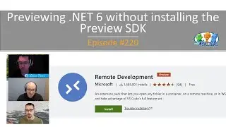 Previewing .NET 6 without installing the Preview SDK (