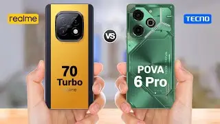 Realme Narzo 70 Turbo vs Tecno Pova 6 Pro || Full Comparison