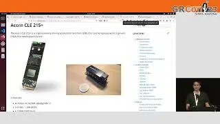 GRCon23 - (Lightning Talk) LiteX + GNU Radio - by Derek Kozel