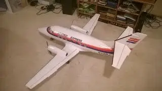 RC 57'' BAE Jetstream 31 Airliner Depron Build Part Two