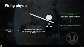 Unreal engine  to Applying Physics To Static Meshes Unreal engine tutorial 5