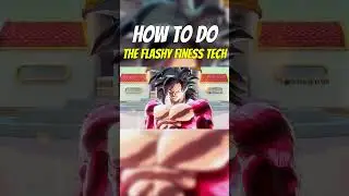How To Do The Flashy Finess Tech With Goku Ssj4 On Xenoverse 2