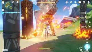 Final Arc Event Ludi Harpastum BOM 600K Damage - Genshin Impact
