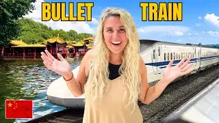 Bullet Train to China's MOST Beautiful City! (Hangzhou)