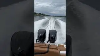 60 sec boat survey (Ep 285): Conducting a "hole shot" during a sea trial.