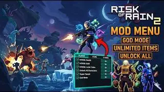 RISK OF RAIN 2 MOD MENU 2026: GOD MODE, UNLIMITED ITEMS & ONE-SHOT BOSSES! 🪐💥