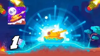 ПРОХОЖДЕНИЕ ИГРЫ TANK STARS 1 СЕРИЯ GAMEPLAY!!!