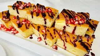 Kao bakin - jednostavan, pjenast, i lagan kolač 💛 - a skriva kremastu tajnu 🥰