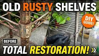 Steel Rack Shelves Restoration