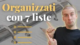 7 liste per l'organizzato modello
