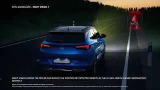 Система ночного видения Opel Grandland