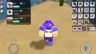 How to drop items really fast in booga booga roblox