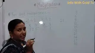 Maths - Multiplication using table of 3
