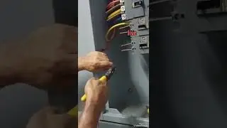 LIVE CIRCUIT ON PANEL(TERMINATION OF ADDITIONAL POWER SUPPLY)