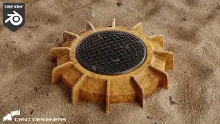 Cylindrical hard surface design _ blender modeling NH6